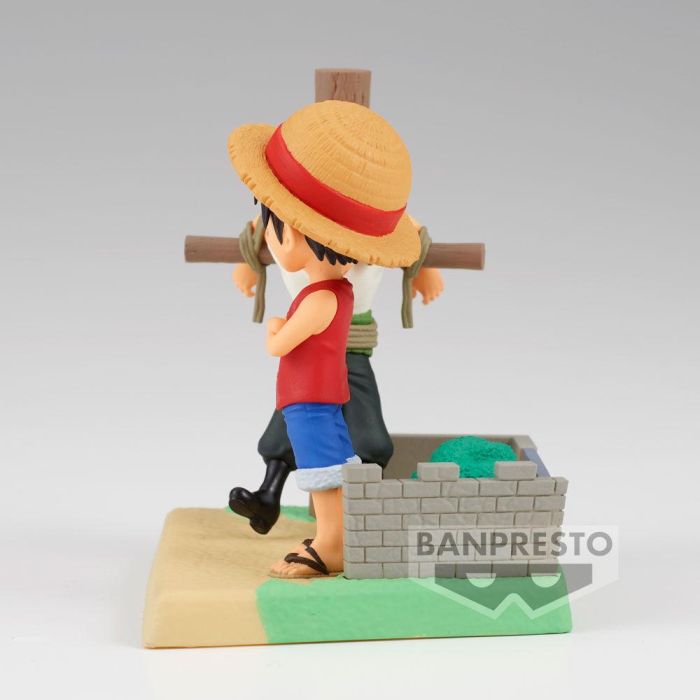 Figura Monkey D Luffy & Roronoa Zoro Log Stories One Piece 7cm 3 Figura Monkey D Luffy & Roronoa Zoro Log Stories One Piece 7cm 3