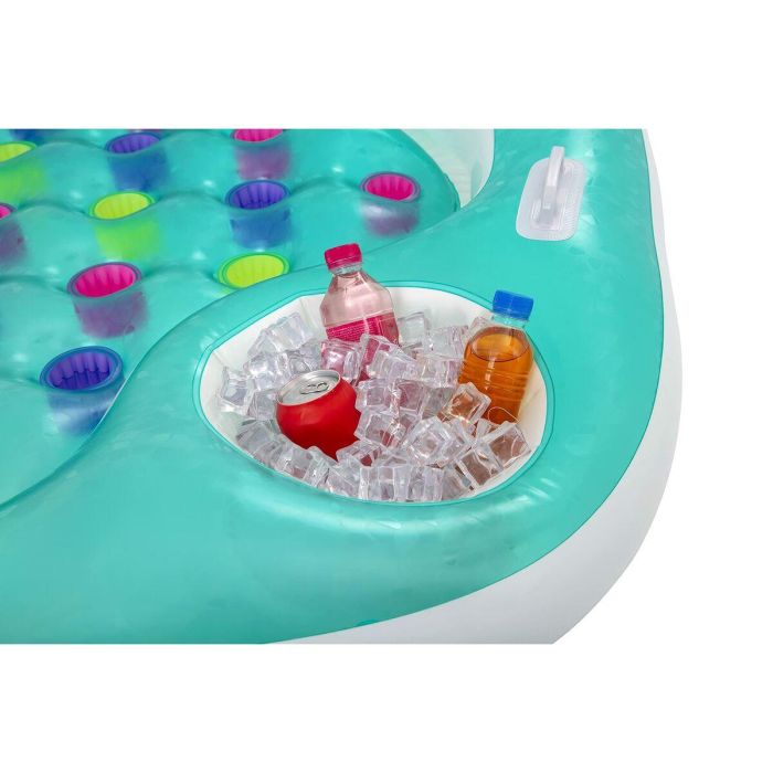 Bestway Colchoneta Doble Hinchable Vasos con Nevera 224x174 cm Playa y Piscina 43045 1 Bestway Colchoneta Doble Hinchable Vasos con Nevera 224x174 cm Playa y Piscina 43045 1
