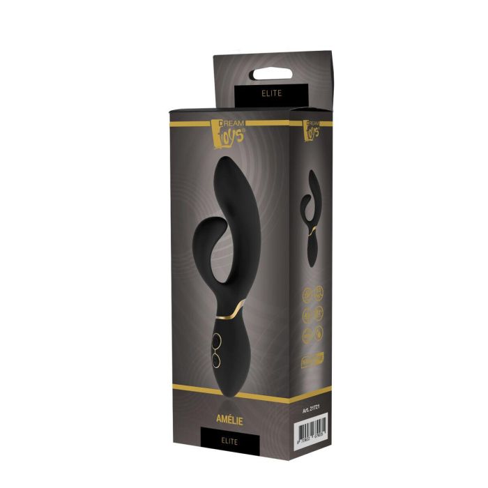 Vibrador Punto G Dream Toys Elite Amelie Negro 1 Vibrador Punto G Dream Toys Elite Amelie Negro 1