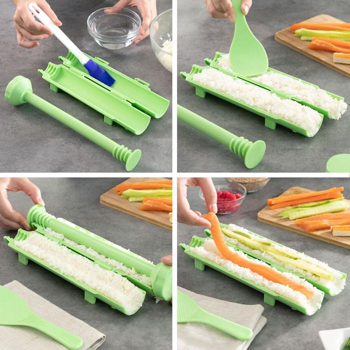 Set de Sushi con Recetas Suzooka InnovaGoods 3 Piezas 4