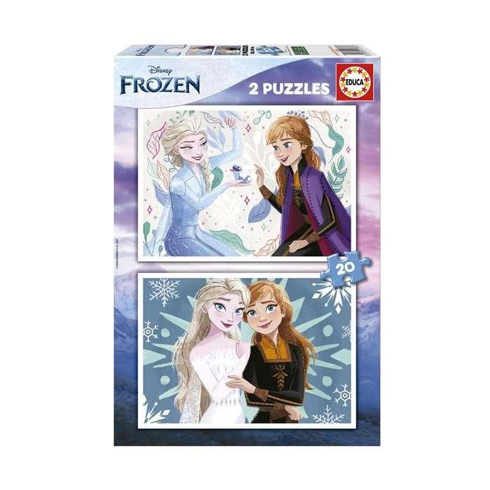 Puzzle 2x20 piezas frozen Puzzle 2x20 piezas frozen