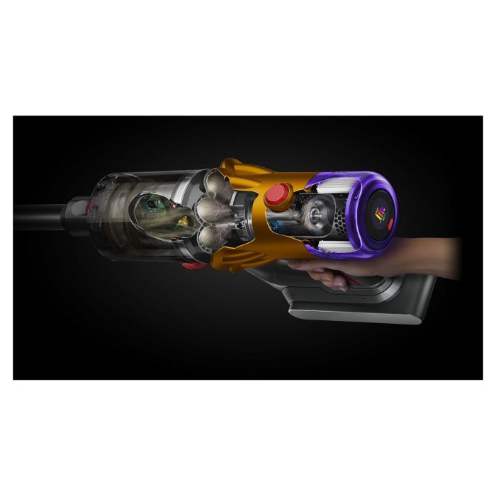 Dyson V12 Detect Slim Absolute Aspiradora Escoba Sin Bolsa Ciclónica Níquel Amarillo 0,35L 60min 545W 5