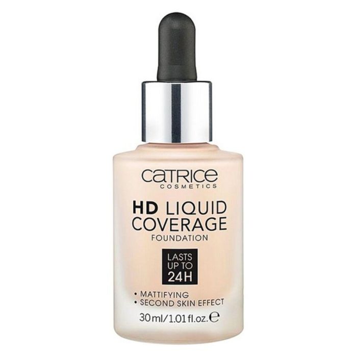 Base de Maquillaje Fluida Hd Liquid Coverage Foundation Catrice 9
