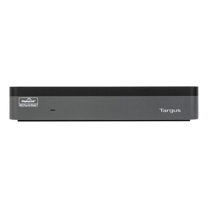 Targus DOCK570EUZ Docking Station Alámbrica Negra con 4 HDMI y 4 DisplayPort, Compatible con Windows y Mac OS