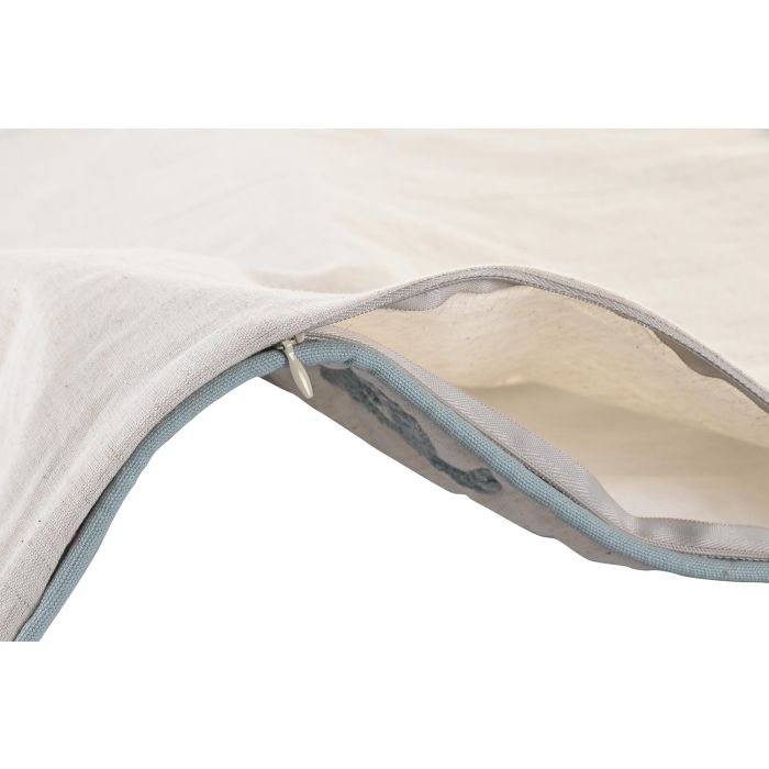 DKD Home Decor Funda Cojín Tradicional Azul 1 x 50 x 50 cm Algodón 3 DKD Home Decor Funda Cojín Tradicional Azul 1 x 50 x 50 cm Algodón 3