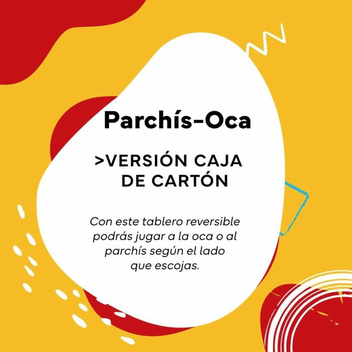 Tablero de Parchís y Oca Cayro Multicolor 250 g 7