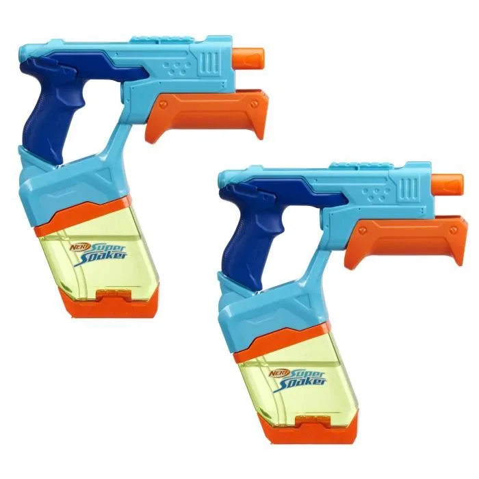 Hasbro Nerf Super Soaker Pack Doble Lanzadores de Agua Dunk-Fill para Niños 1