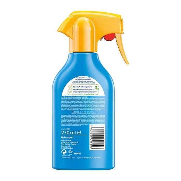 Nivea Sun Protege & Broncea Spf30 Spray 1 Nivea Sun Protege & Broncea Spf30 Spray 1