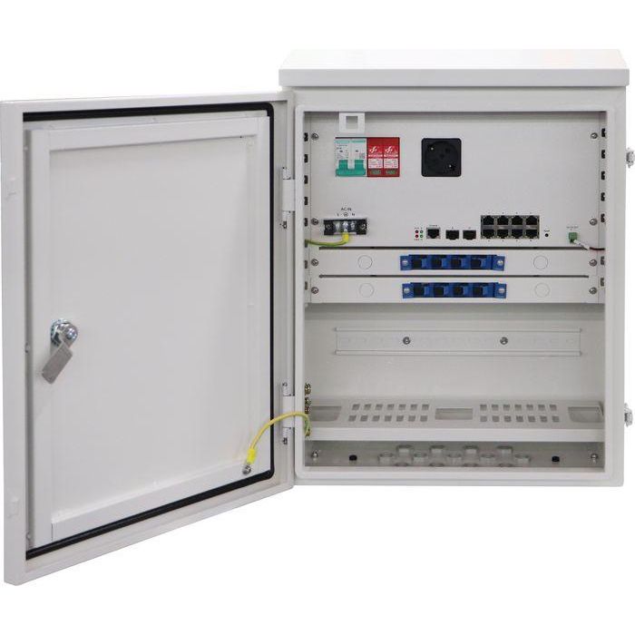 Ernitec Switch PoE industrial exterior 8 puertos Gigabit + 2 SFP Gigabit gestionable Layer 2 Ernitec Switch PoE industrial exterior 8 puertos Gigabit + 2 SFP Gigabit gestionable Layer 2