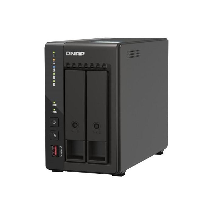 QNAP TS-253E NAS-Server 2 Bahías Intel Celeron J6412 2.6GHz SATA 6Gb/s con 8GB RAM para Pequeñas/Medianas Empresas 5