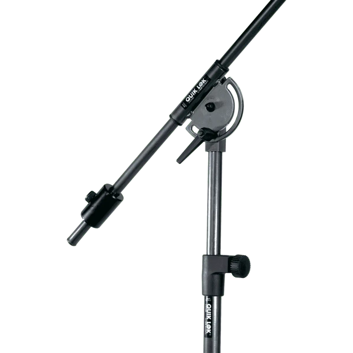 QUIKLOK Soporte Micrófono Jirafa Telescópica Studio Gran Longitud con Ruedas 2