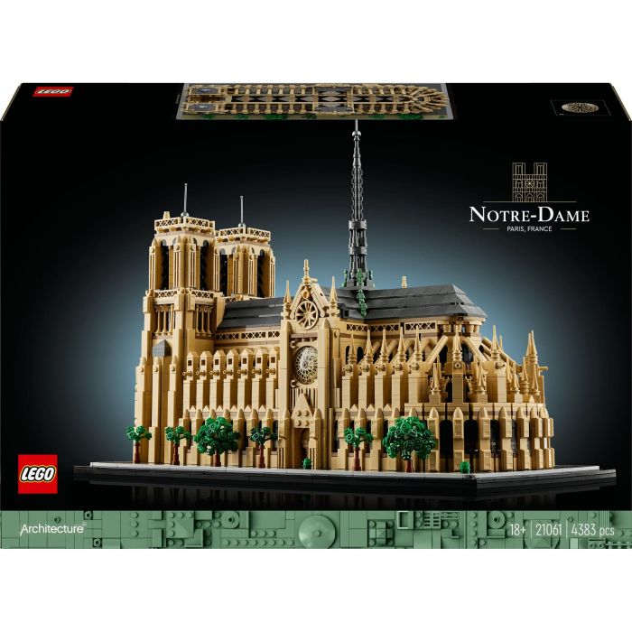 LEGO 21061 Architecture Notre-Dame de Paris Set de Construcción para Adultos