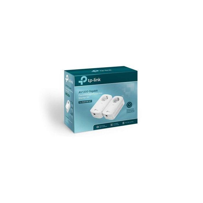 Adaptador Powerline TPLink AV1200 1200Mbps/ Alcance 300m/ Pack de 2 1 Adaptador Powerline TPLink AV1200 1200Mbps/ Alcance 300m/ Pack de 2 1