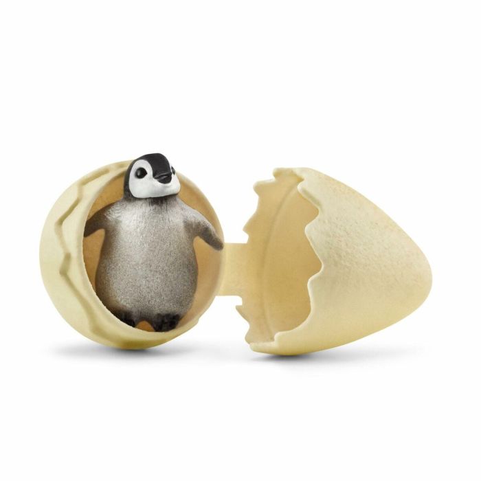 SCHLEICH- Familia de pingüinos en el témpano de hielo- 42661- Gama Wild Life 3