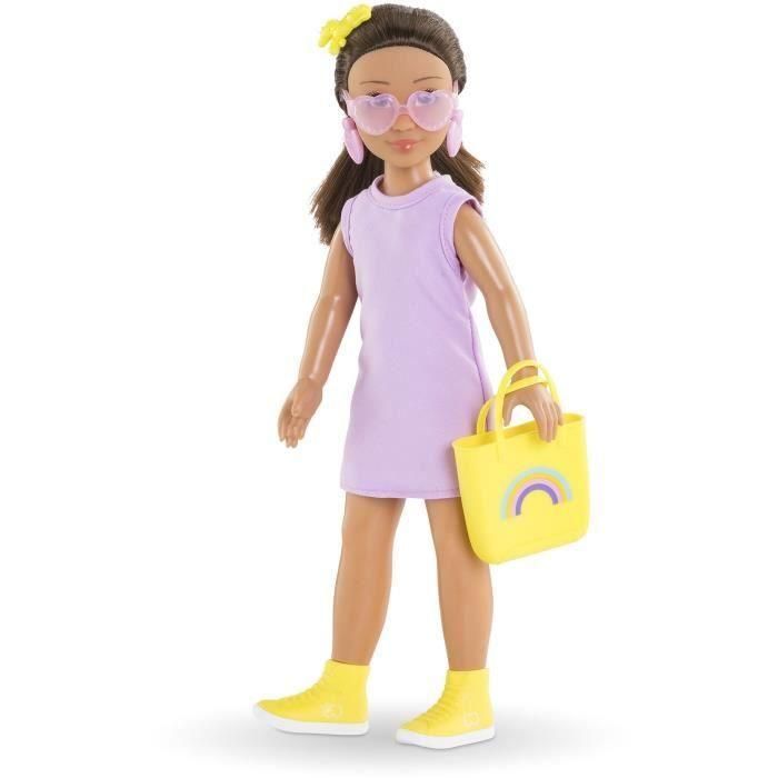 Luna Shopping box COROLLE GIRLS - muñeca fashion - 6 accesorios - 28 cm - 4 años