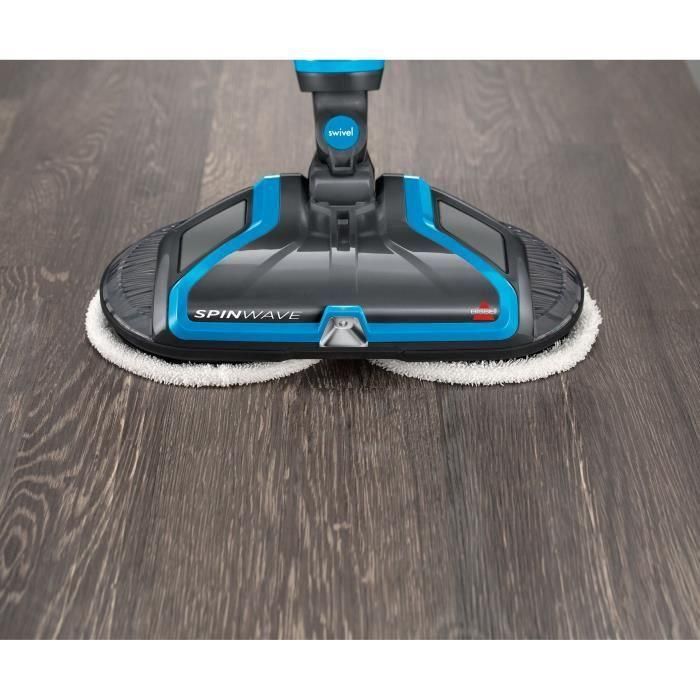 Bissell SpinWave / Limpiador 2 en 1 / Pisos y baldosas / 2 almohadillas giratorias / Diseño ágil y liviano 1 Bissell SpinWave / Limpiador 2 en 1 / Pisos y baldosas / 2 almohadillas giratorias / Diseño ágil y liviano 1
