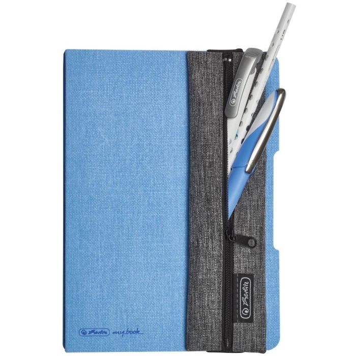Herlitz Tasche my.book flex A6 Bookmark Pouch grau 1