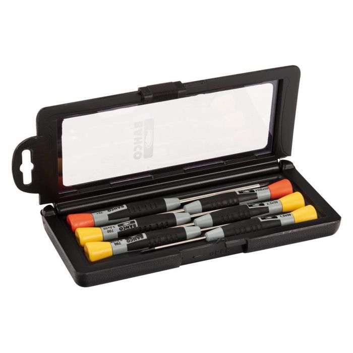 Destornilladores de precisión ranurados/phillips, 1,5-3 mm / ph0-ph1, 6 piezas Destornilladores de precisión ranurados/phillips, 1,5-3 mm / ph0-ph1, 6 piezas