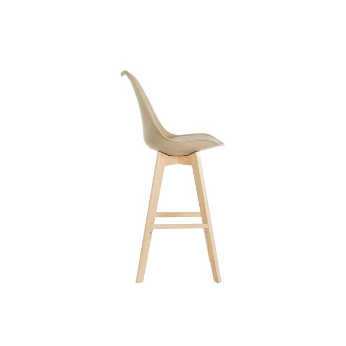 Taburete Scandi DKD Home Decor Beige 55 x 109 x 48.5 cm 8