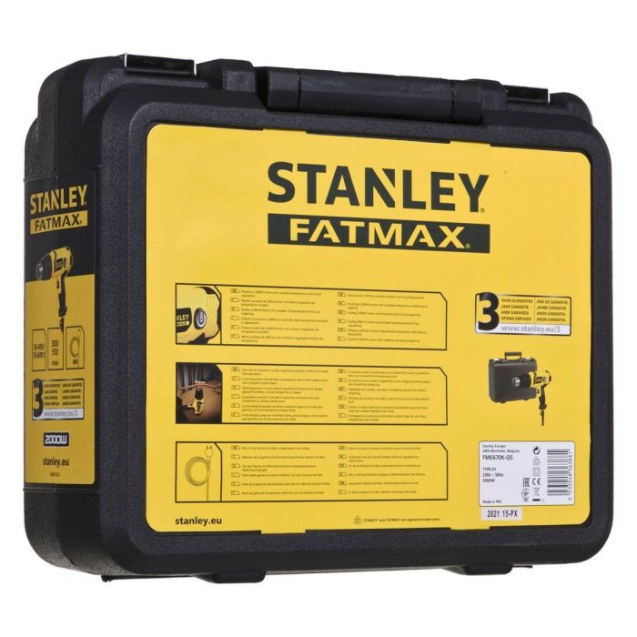 Stanley Fatmax FME670K-QS Pistola de calor 600°C 2000W 5