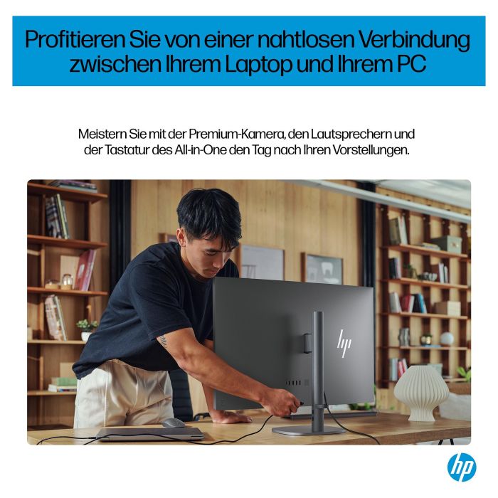 HP OmniStudio X All-in-One 32-c0073ng (Plata) Windows 11 Home 64-Bit 24