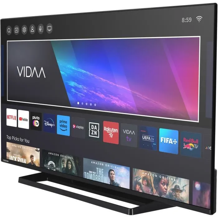 Toshiba 43QV3363DG Televisor QLED 43" 108 cm 4K UHD 3840x2160 HDR Smart TV 3xHDMI WiFi 1