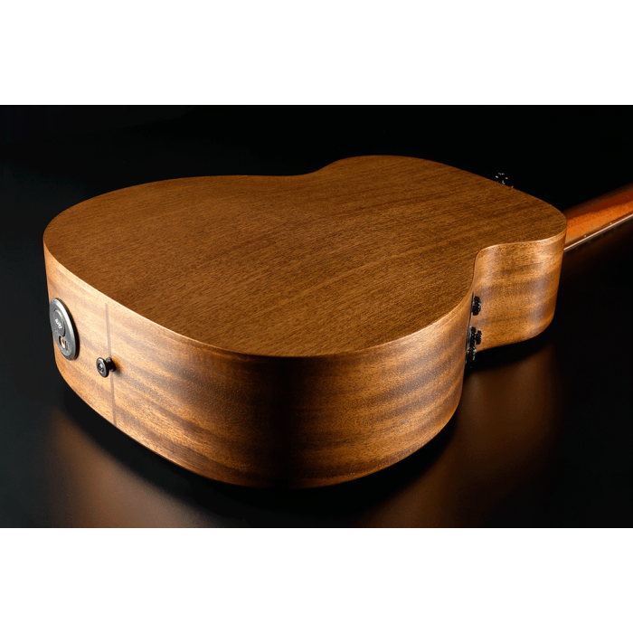 LAG Guitarra Acústica Travel A/E Blue Wave 1 Electroacústica Folk Cedro Rojo Macizo Color Marrón Natural Acabado Satinado 9