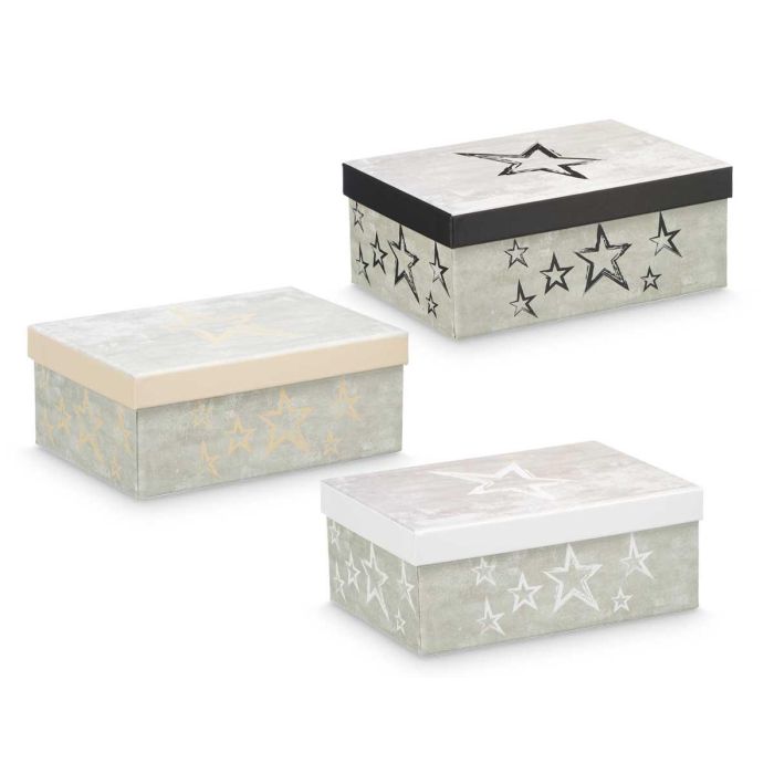 Caja Carton Estrellas Surtidos Col Neutro Peq Pincello 21X8CM (18 Unidades) 1 Caja Carton Estrellas Surtidos Col Neutro Peq Pincello 21X8CM (18 Unidades) 1