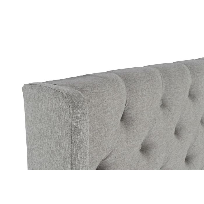 Cabecero Cama Chic DKD Home Decor Gris 20 x 170 x 194 cm 1