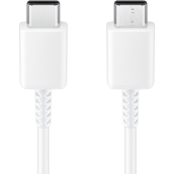 SAMSUNG EP-DA70 Cable USB Tipo C a USB Tipo C Macho/Macho 1m Blanco, 100W Suministro de Energía 2