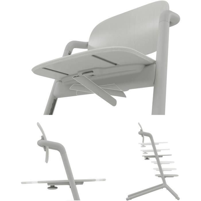 Cybex CYB4063846171194 Trona evolutiva LEMO 2 Gris Regulable en altura y profundidad 4 Cybex CYB4063846171194 Trona evolutiva LEMO 2 Gris Regulable en altura y profundidad 4
