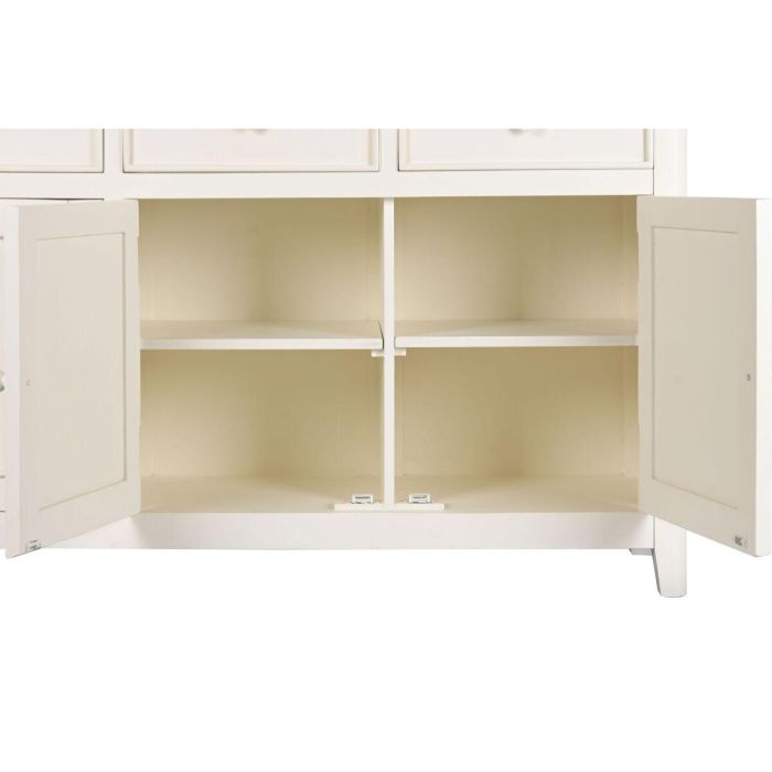 Vitrina Home ESPRIT Crema Marrón oscuro Madera de mango Madera MDF 150 X 45 X 190 CM 7