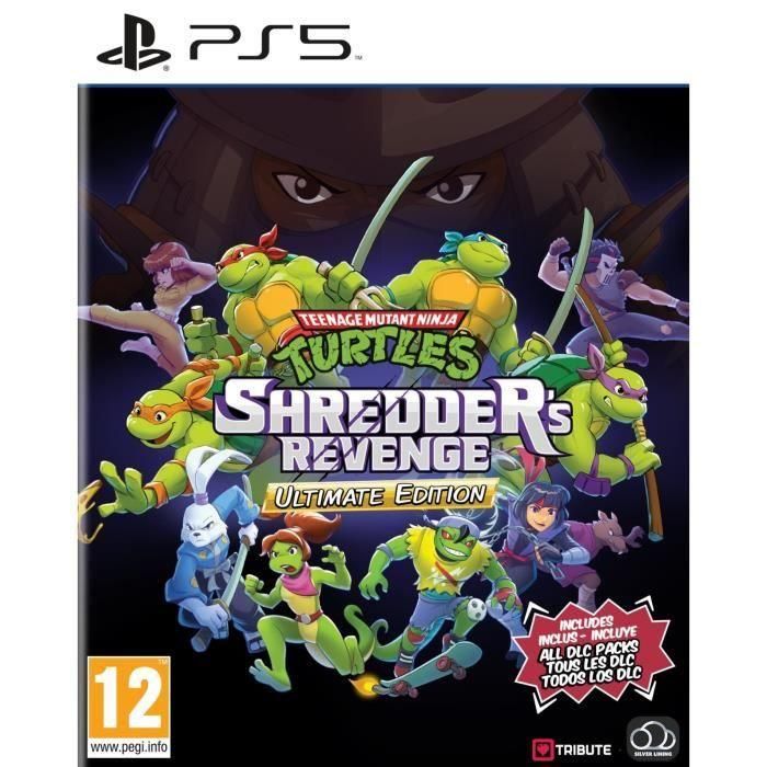 Just For Games JUS1741516632284 Videojuego TMNT Shredders Revenge Ultimate Edition para PlayStation 5, Acción, PEGI 12+