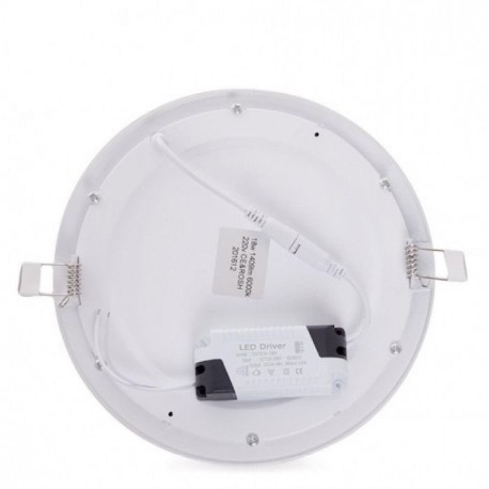 JL-GP-LZ-3-M-CW-EP01 Placa LED Circular 18W 1409Lm Blanco Frío 6000K Ø225mm Ultrafina IP25 Aluminio 40.000H 4 JL-GP-LZ-3-M-CW-EP01 Placa LED Circular 18W 1409Lm Blanco Frío 6000K Ø225mm Ultrafina IP25 Aluminio 40.000H 4