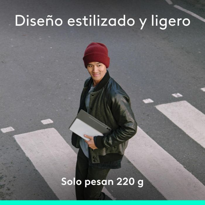 Teclado Logitech 920-012974 Blanco Gris QWERTY 17 Teclado Logitech 920-012974 Blanco Gris QWERTY 17