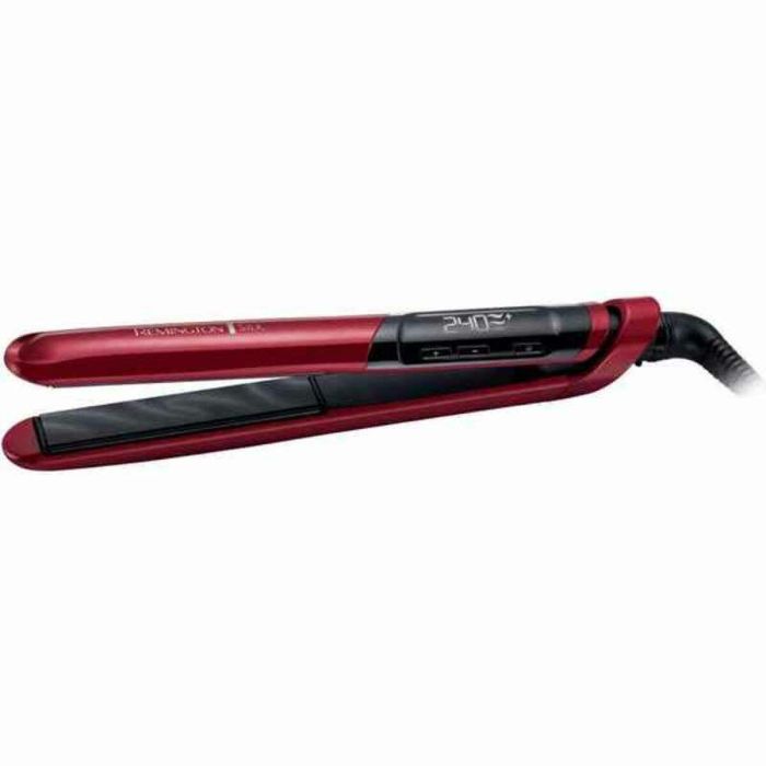 Plancha de Pelo Remington Silk Straightener 110 mm Rojo Negro 1 Plancha de Pelo Remington Silk Straightener 110 mm Rojo Negro 1