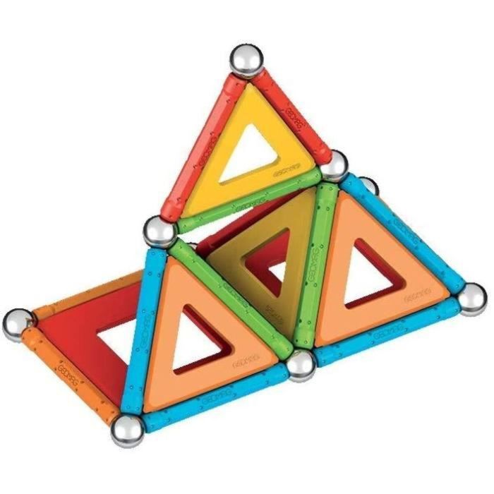 Geomag EcoFriendly Paneles Supercolor 52 Piezas para Construcción 2D y 3D con Barras, Esferas y Paneles Reciclados +5 Años 17