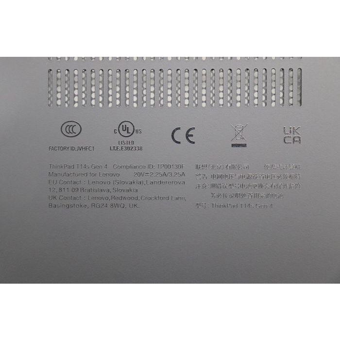 Lenovo Cover Fru Kt4D1_D_Al_Wwan_Blk_Assy 2