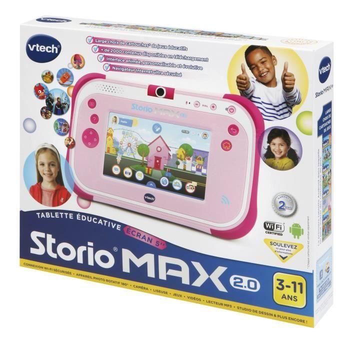 VTECH Storio Max 2.0 Consola 5 5 Pink - Tableta educativa de 5 pulgadas para niños 3-11 años 3 VTECH Storio Max 2.0 Consola 5 5 Pink - Tableta educativa de 5 pulgadas para niños 3-11 años 3