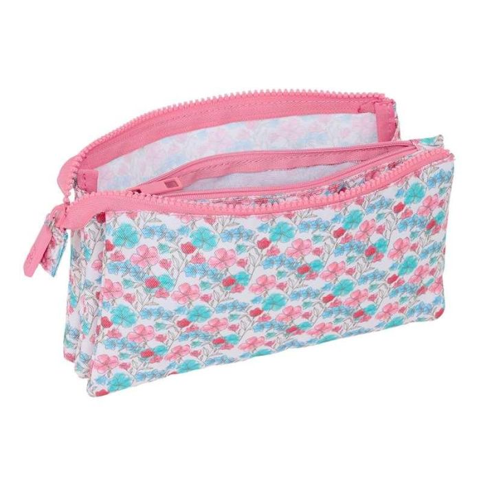 Bolso Escolar Portatodo Safta Triple Reciclado Moos Floresistente 120x220x30 mm 5 Bolso Escolar Portatodo Safta Triple Reciclado Moos Floresistente 120x220x30 mm 5