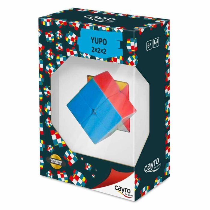 Cubo 2x2 yupo en caja de cartón 1 Cubo 2x2 yupo en caja de cartón 1