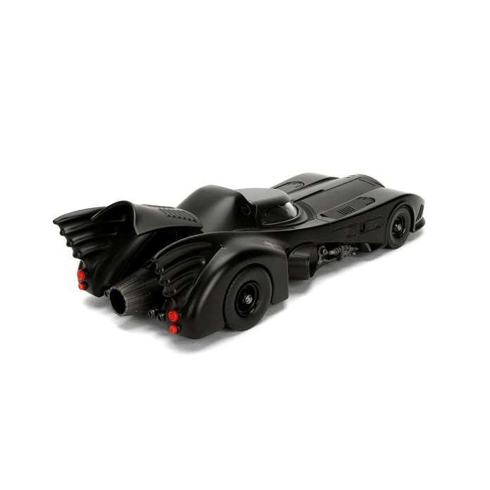Coche metal batmóvil 1989, incluye figura batman de metal 7 cm escala 1:24 30x15x11 cm 22