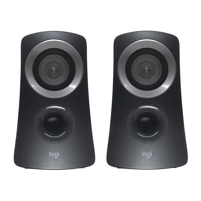 Logitech 980-000413 Conjunto de Altavoces 2.1 Canales, 25W RMS, Subwoofer, para PC, Color Negro 3