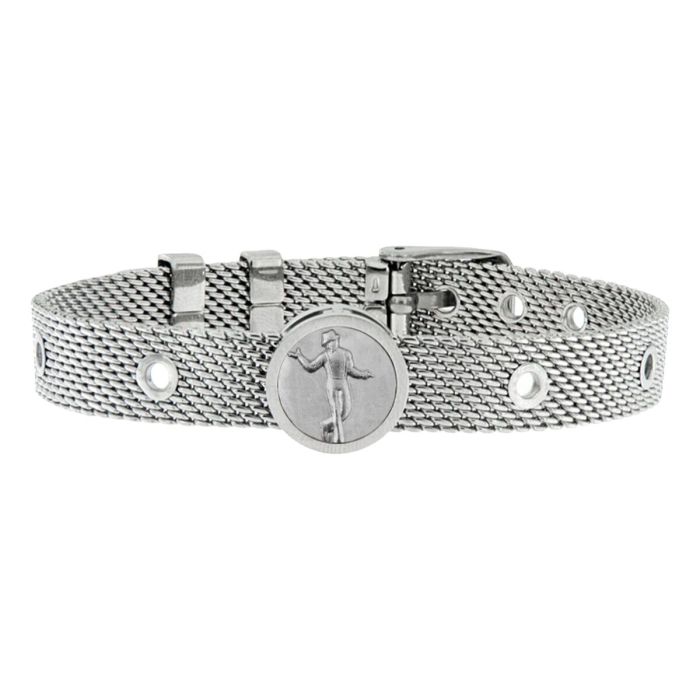 Pulsera Unisex Showman Talent Jewels TJA-3-17-03-1-235 Plateado 0 Pulsera Unisex Showman Talent Jewels TJA-3-17-03-1-235 Plateado 0