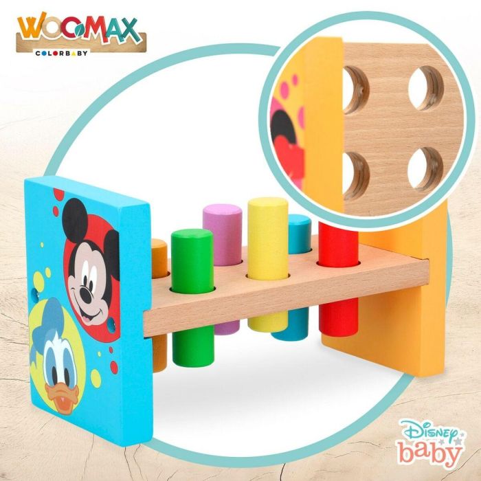 Juego Educativo Disney 8 Piezas 21 x 12 x 9 cm (6 Unidades) 4