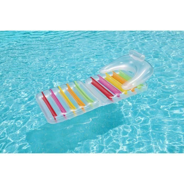 Bestway Sillon Hinchable Plegable Arcoirirs 201x89 cm Playa y Piscina 43023 1 Bestway Sillon Hinchable Plegable Arcoirirs 201x89 cm Playa y Piscina 43023 1