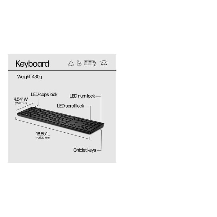 HP 450 Programmable Wireless Keyboard 23 HP 450 Programmable Wireless Keyboard 23