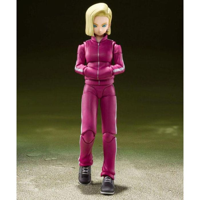 Figura Androide 18 Saga de la Batalla entre Universos Dragon Ball Super 14cm 1 Figura Androide 18 Saga de la Batalla entre Universos Dragon Ball Super 14cm 1