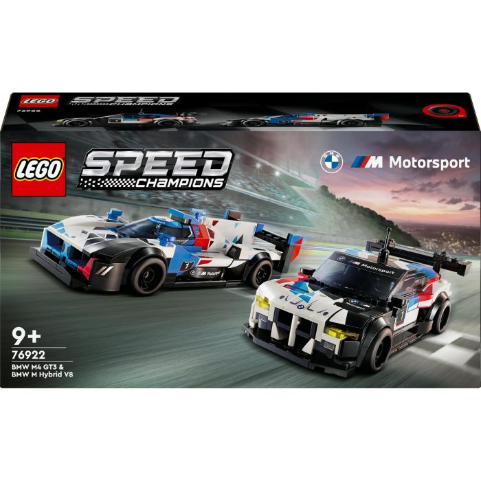 LEGO 76922 Coches de Carreras Speed Champions BMW M4 GT3 y BMW M Hybrid V8 0 LEGO 76922 Coches de Carreras Speed Champions BMW M4 GT3 y BMW M Hybrid V8 0