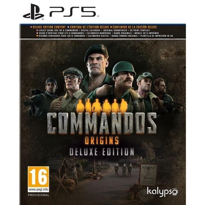 Microids 4260458363768 Commandos: Origins Deluxe Edition para PS5 0 Microids 4260458363768 Commandos: Origins Deluxe Edition para PS5 0